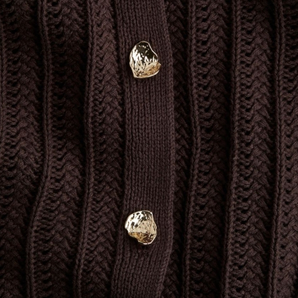 H&M Crochetted Cardigan & Pants Co Ord Set - Picture 3 of 6